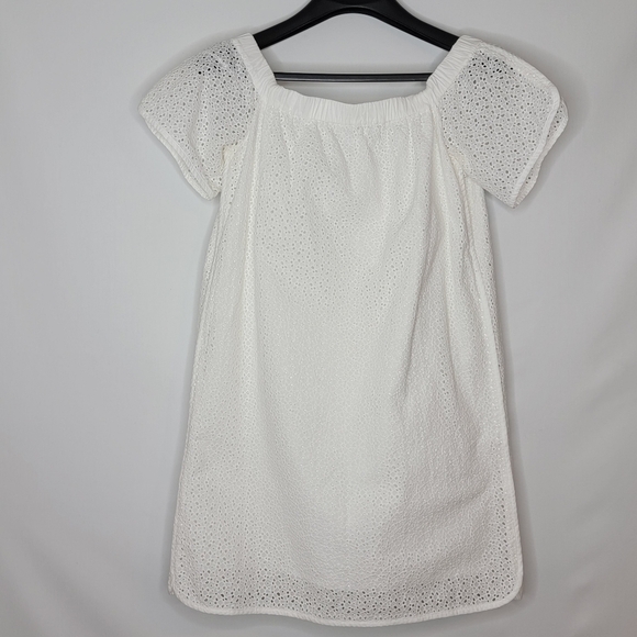 RAG & BONE Eyelet Lace Floral Off Shoulder Dress - Picture 4 of 12